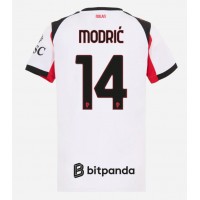 AC Milan Luka Modric #14 Vonkajší Ženy futbalový dres 2025-26 Krátky Rukáv